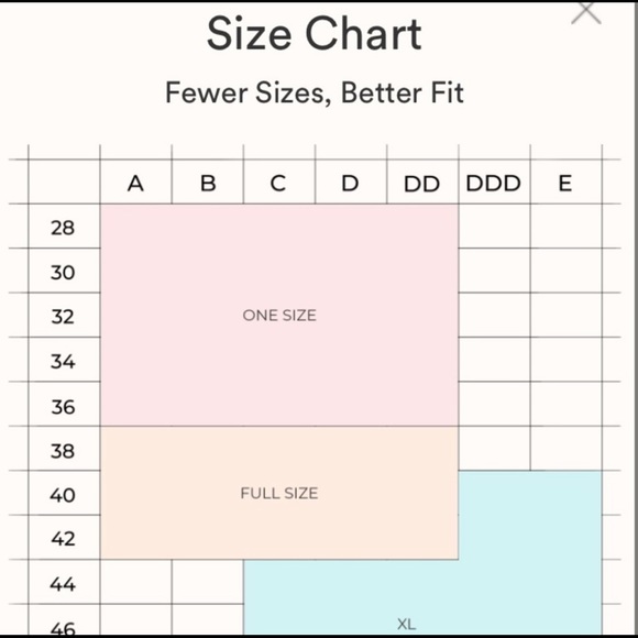 COOBIE Lace Trim Padded Polkadot Seamless Bra One Size - Picture 8 of 8